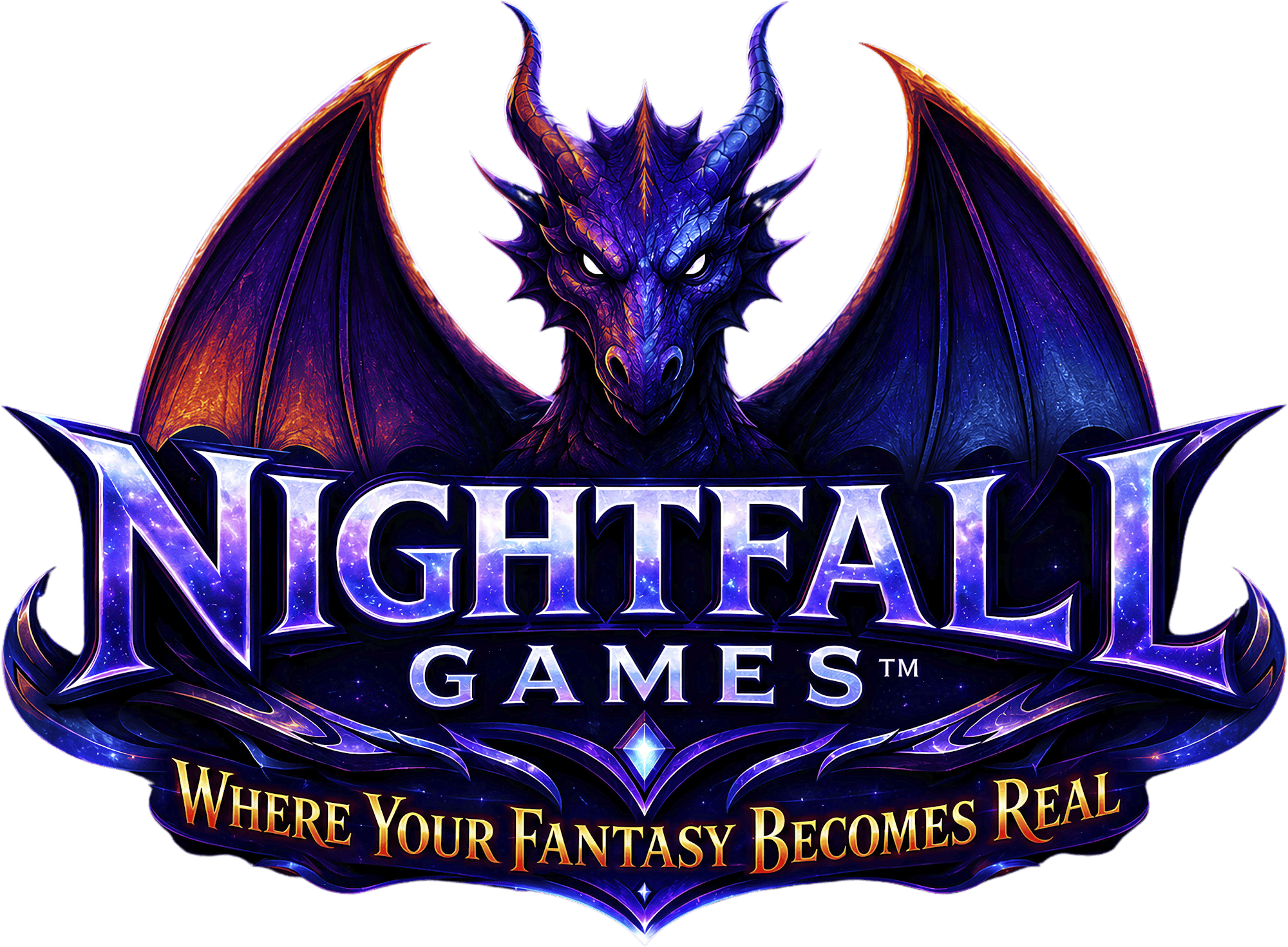 Nightfall Games™ dragon emblem